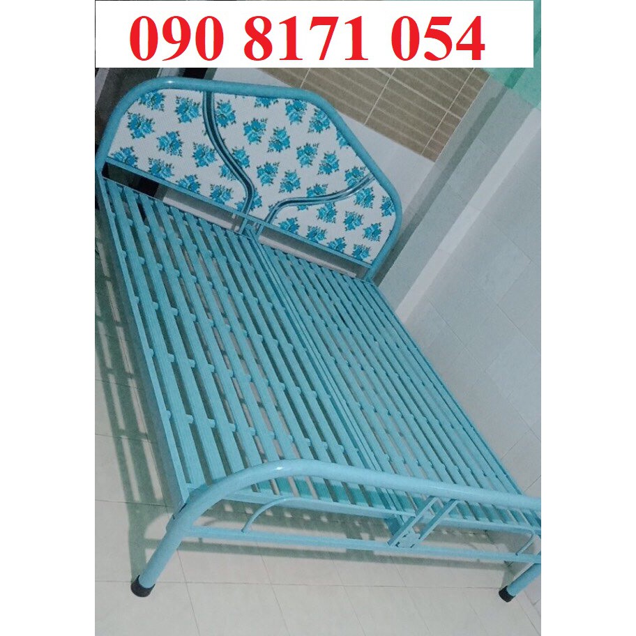 giường sắt đơn, giường đơn 80cm 1m 1m2 1m4 1m6 1m8 dài 2m mẫu mã đẹp