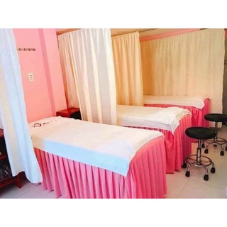 Ga trải giường spa chất liệu thun.