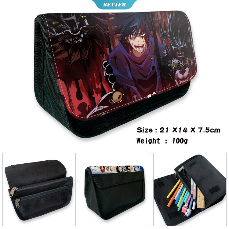 Túi Đựng Bút Màu Đen Hình Anime Peripherals Gojo Satoru