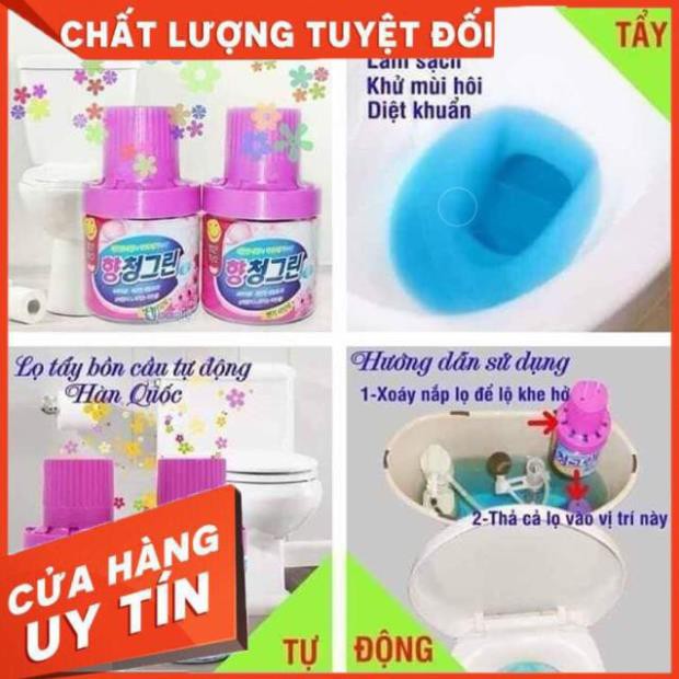 XẢ KHO Lọ tẩy bồn cầu khử mùi Hàn Quốc 450