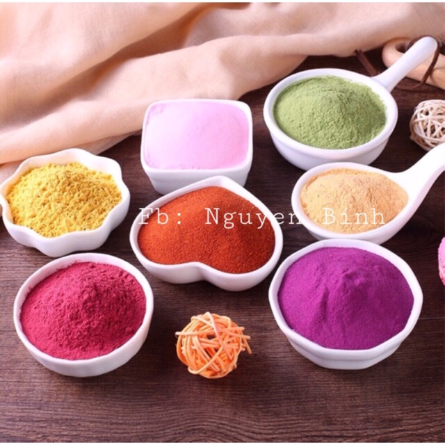 Bột củ quả tạo màu - Tự nhiên - An toàn tuyệt đối (10g)