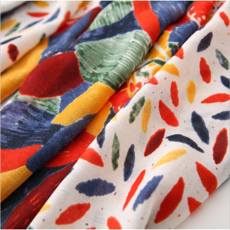 KHĂN CHOÀNG, KHĂN LỤA, KHĂN COTTON PHONG CÁCH BOHO VINTAGE GIÁ RẺ HCM