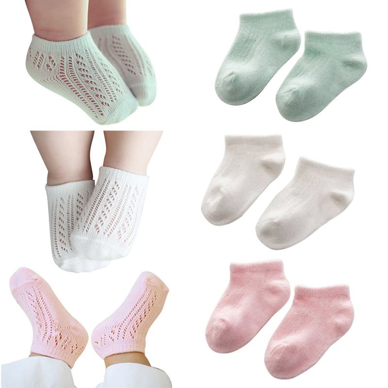 Tất cotton dày mềm mại nhiều màu cho bé