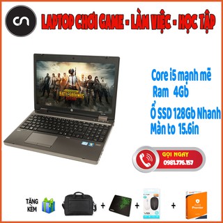 Laptop Chơi PUBG Mobile . Liên Minh .FIFA 4 ...  HP 6560b Core i5-2520m/Ram 4Gb/ SSD Siêu Tốc , Màn To 15.6inch
