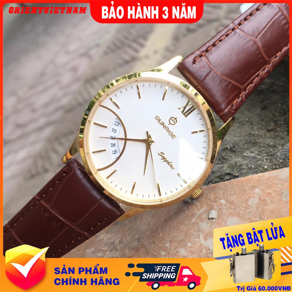Đồng Hồ Nam Sunrise DM783SWA  Chính Hãng Full Box  Sapphire Chống Xước , Chống Nước ,Bảo Hành 3 Năm | BigBuy360 - bigbuy360.vn