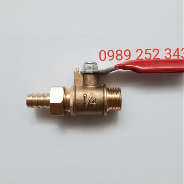 Van khóa  ren 13mm đuôi chuột 8mm