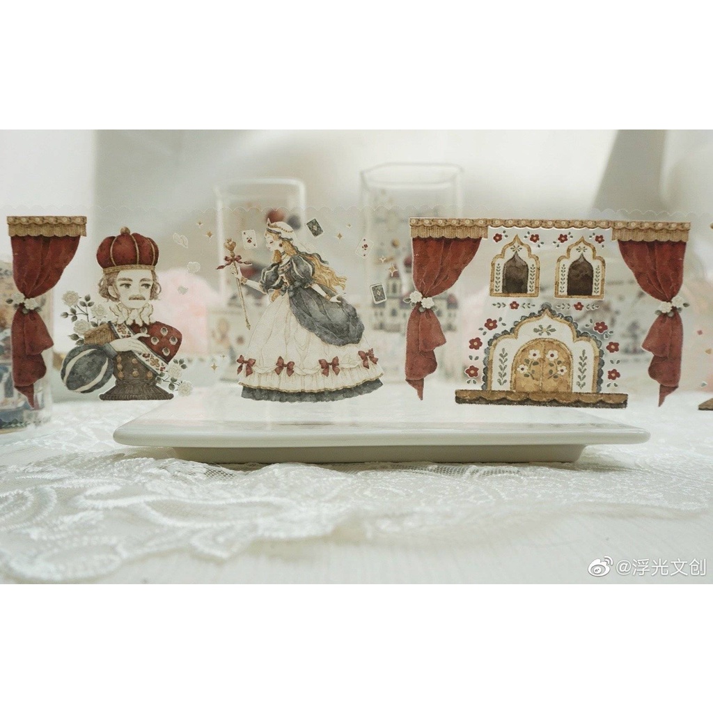 Chu kỳ các mẫu băng dính hình của hãng FG Studio - Chất pet