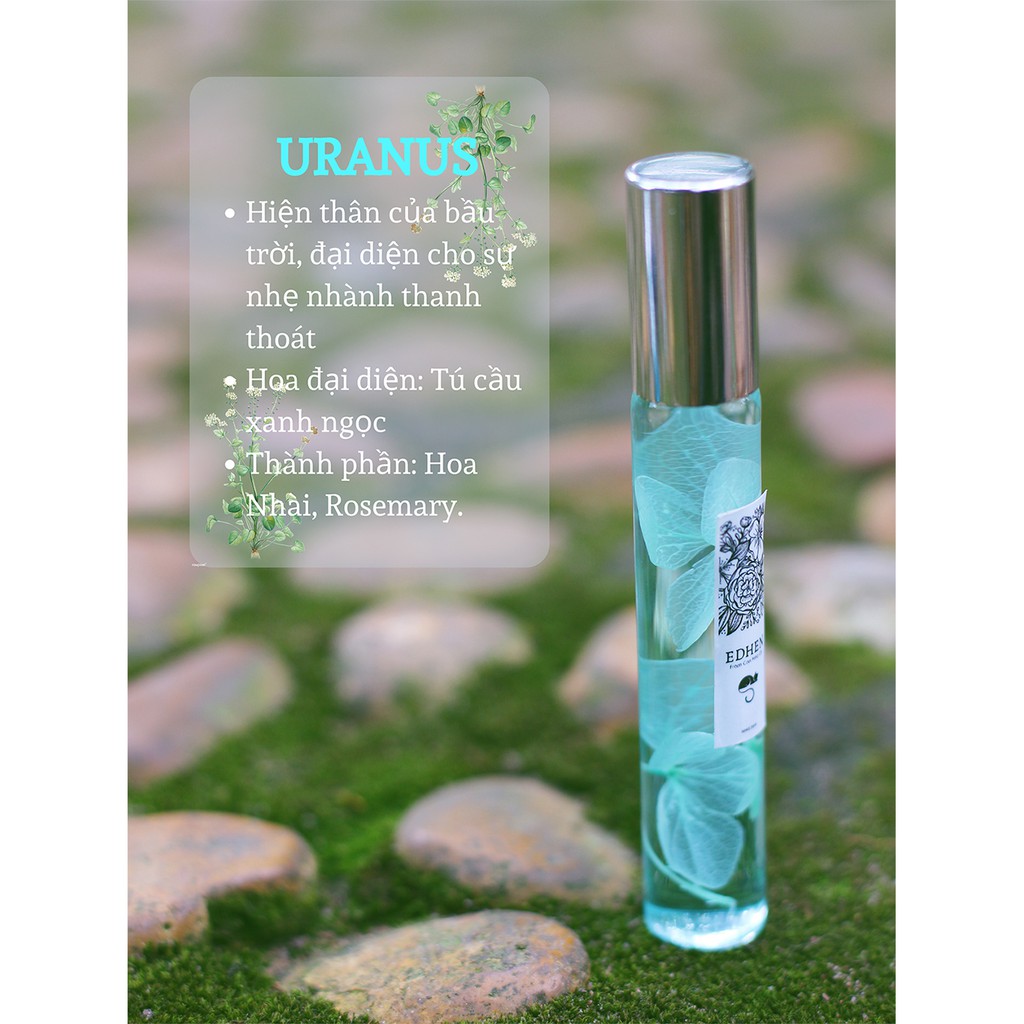 URANUS - Nước hoa handmade Hoa khô kết hợp Tinh dầu thiên nhiên (Hình thật)