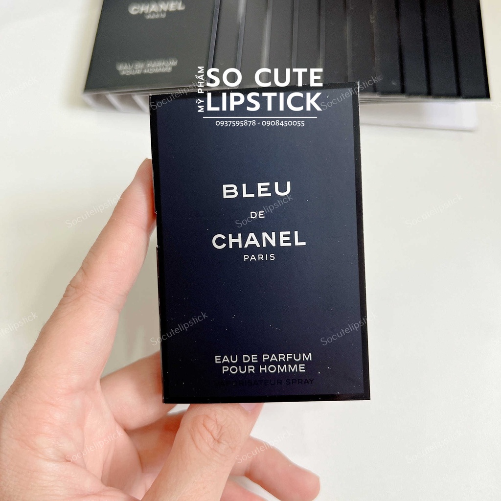 Vial nước hoa Chà neo Bleu EDP - Parfum [1.5ml]