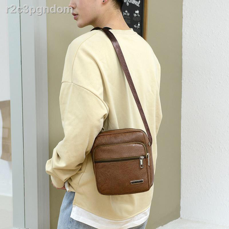 túi nam phong cách hàn quốc đeo vai dọc da PU nữ thể thao công sở giản dị xu hướng ba lô nhỏ | BigBuy360 - bigbuy360.vn