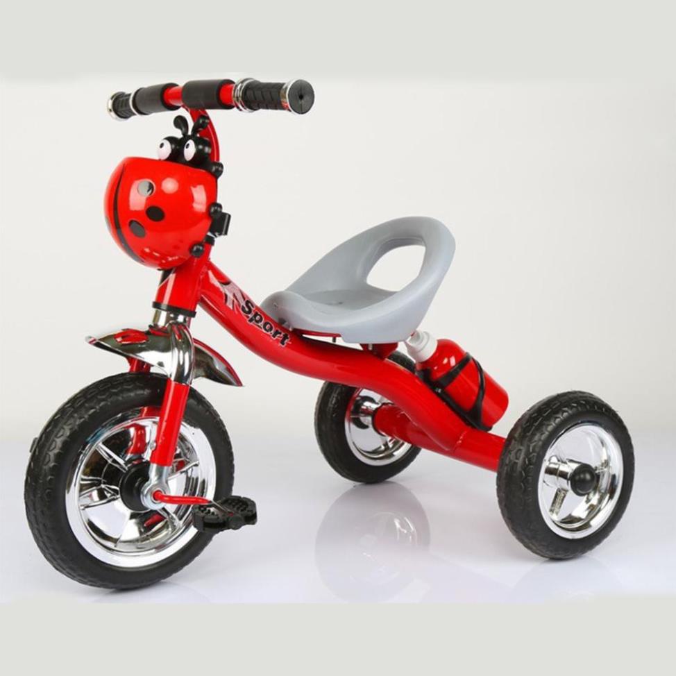 Xe đạp bọ rùa 3 bánh đáng yêu cho bé có kèm bình nước tiện lợi