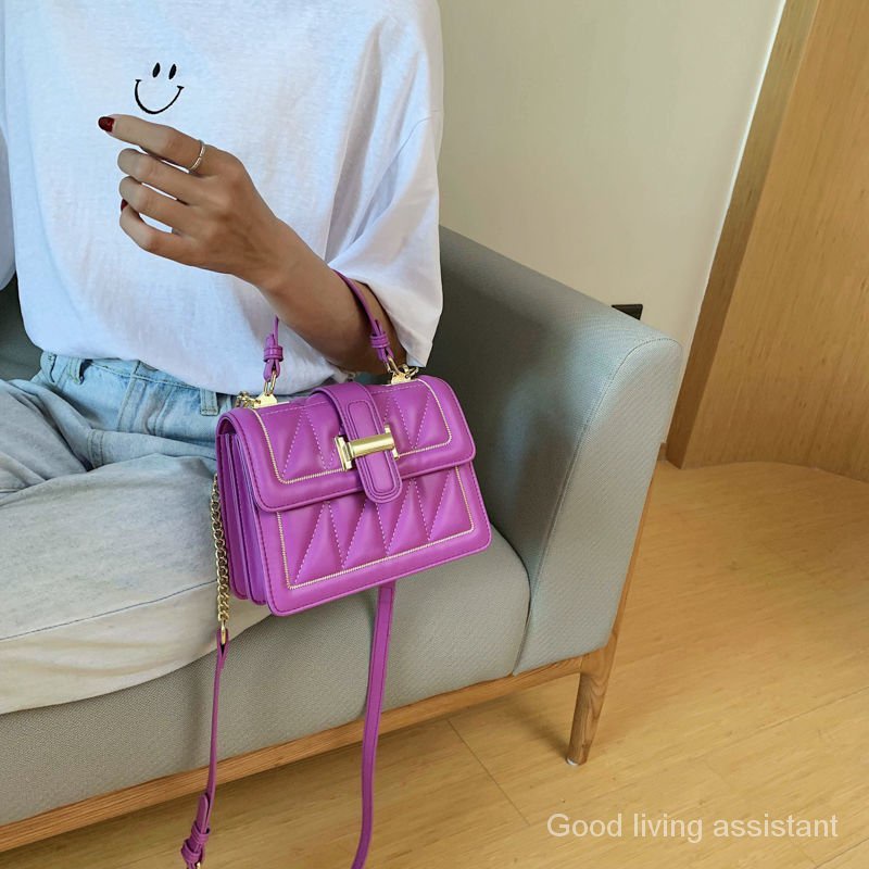 Túi đeo chéo thêu họa tiết kiểu dáng thời trang thu đông cho nữ