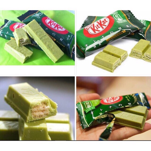 Kitkat trà xanh 8+2 thanh Malaysia