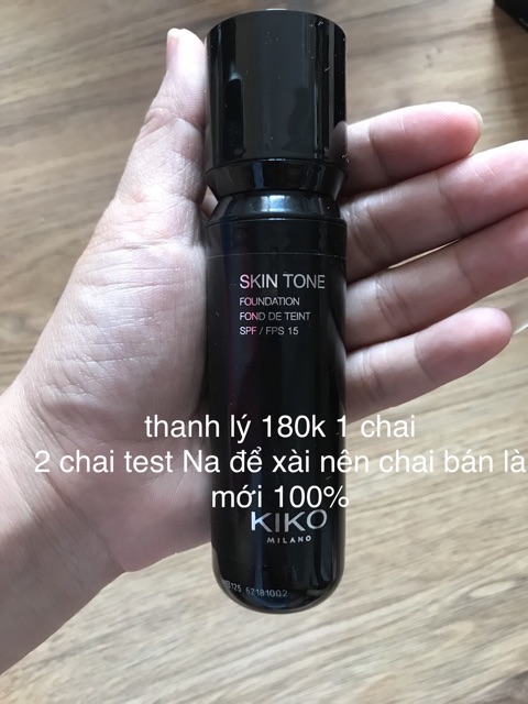Thanh lý kem nền Kiko 180k new 100%