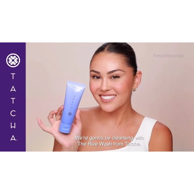 🌿 Sữa rửa mặt gạo Tatcha The Rice Wash Skin-Softening Cleanser
