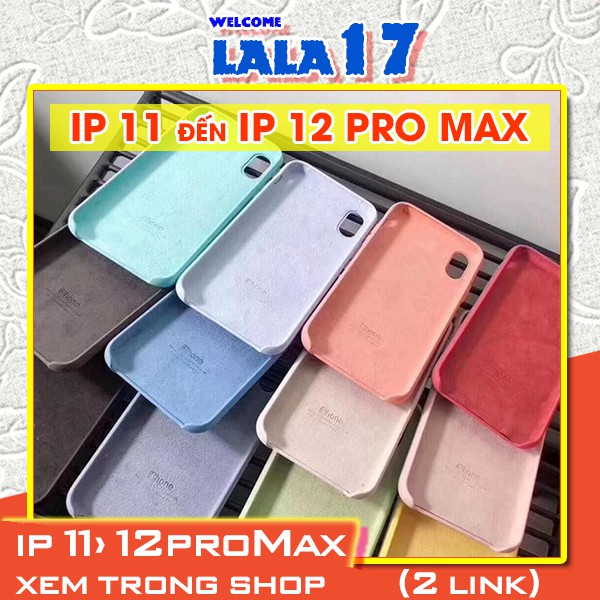 Ốp Lưng Iphone Ốp Chống Bẩn Lót nhung CAO CẤP Màu Hàn Quốc - LALA17 | BigBuy360 - bigbuy360.vn