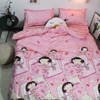 Set 2 bộ ga gối poly