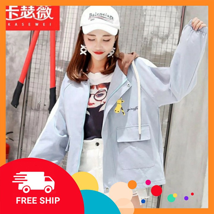 ÁO KHOÁC kaki NỮ TÚI HỘP freesize MÀU TRƠN | BigBuy360 - bigbuy360.vn