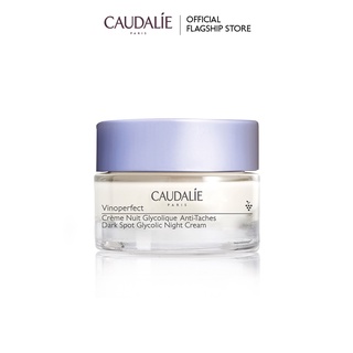 Bộ sản phẩm Serum sáng da Caudalie Vinoperfect 10ml và Kem dưỡng ban đêm Glycolic Night Cream 15ml