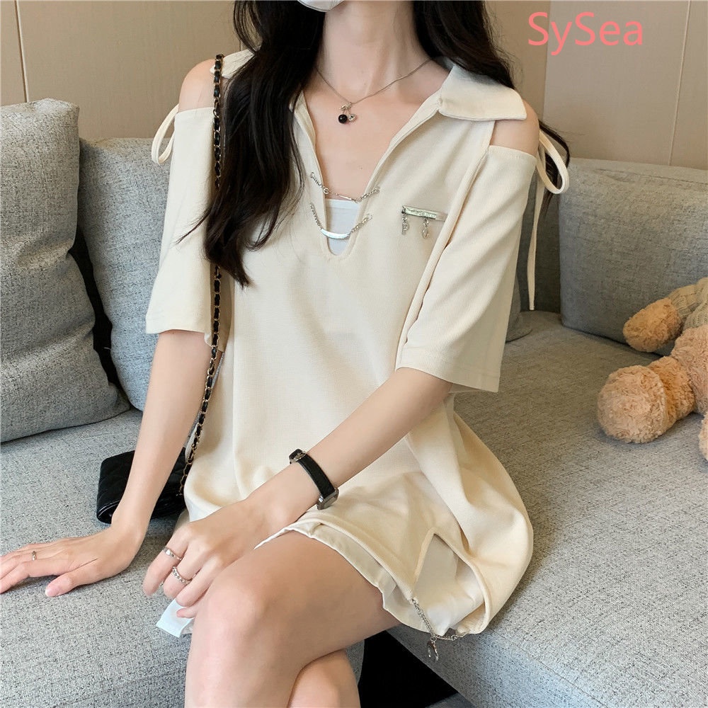 Áo polo Thời Trang Mùa Hè Quyến Rũ Cho Nữ