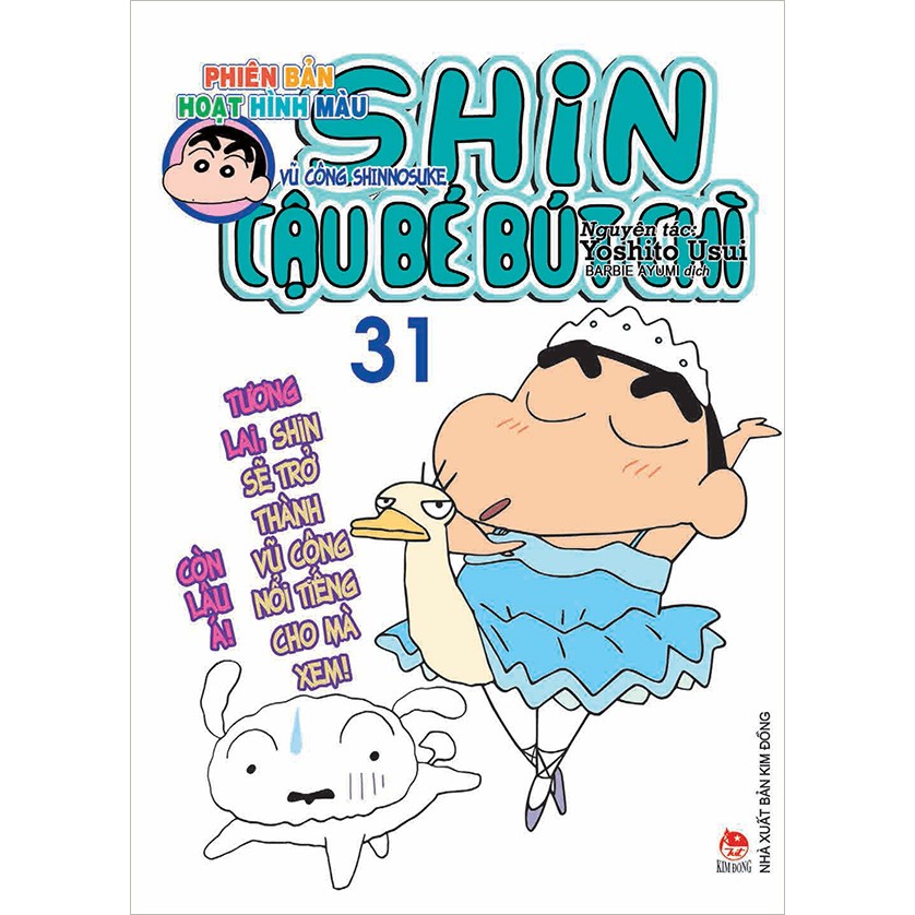 Sách - Shin Câu Bé Bút Chì (Phiên Bản Hoạt Hình Màu) - Tập 31