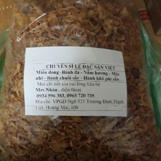 Combo 1kg Hành khô phi sẵn