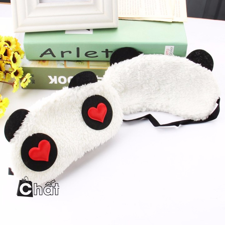 Combo 5 Tấm Che Mắt Ngủ Hình Gấu Panda