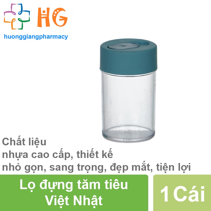 Lọ đựng tăm tiêu 2in1 Việt Nhật hũ đựng gia vị đa năng màu sắc xinh xắn