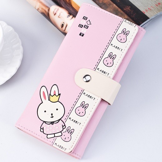 VÍ DÀI CẦM TAY HỌA TIẾT CON THỎ (VRB) | BigBuy360 - bigbuy360.vn