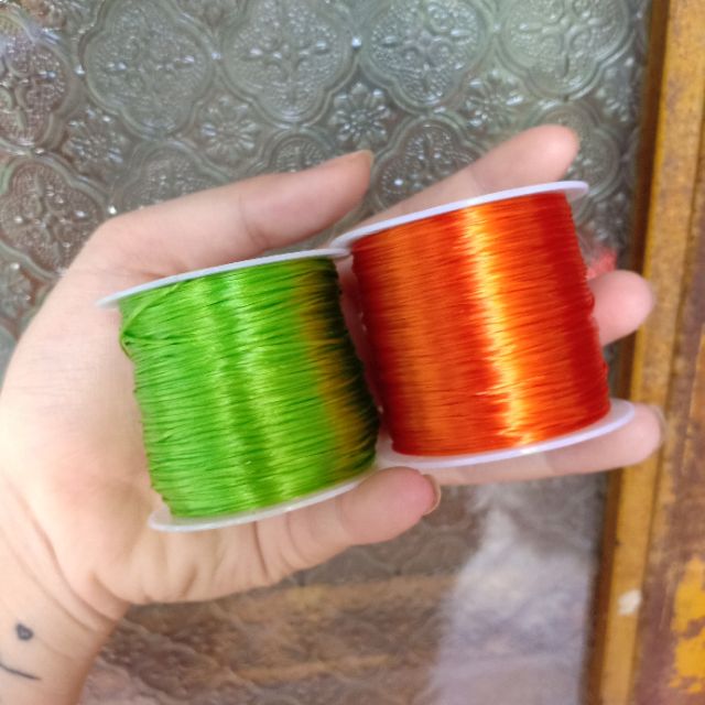 Cước tơ dẹt xỏ vòng chuỗi hạt đá phong thuỷ (100m) | BigBuy360 - bigbuy360.vn