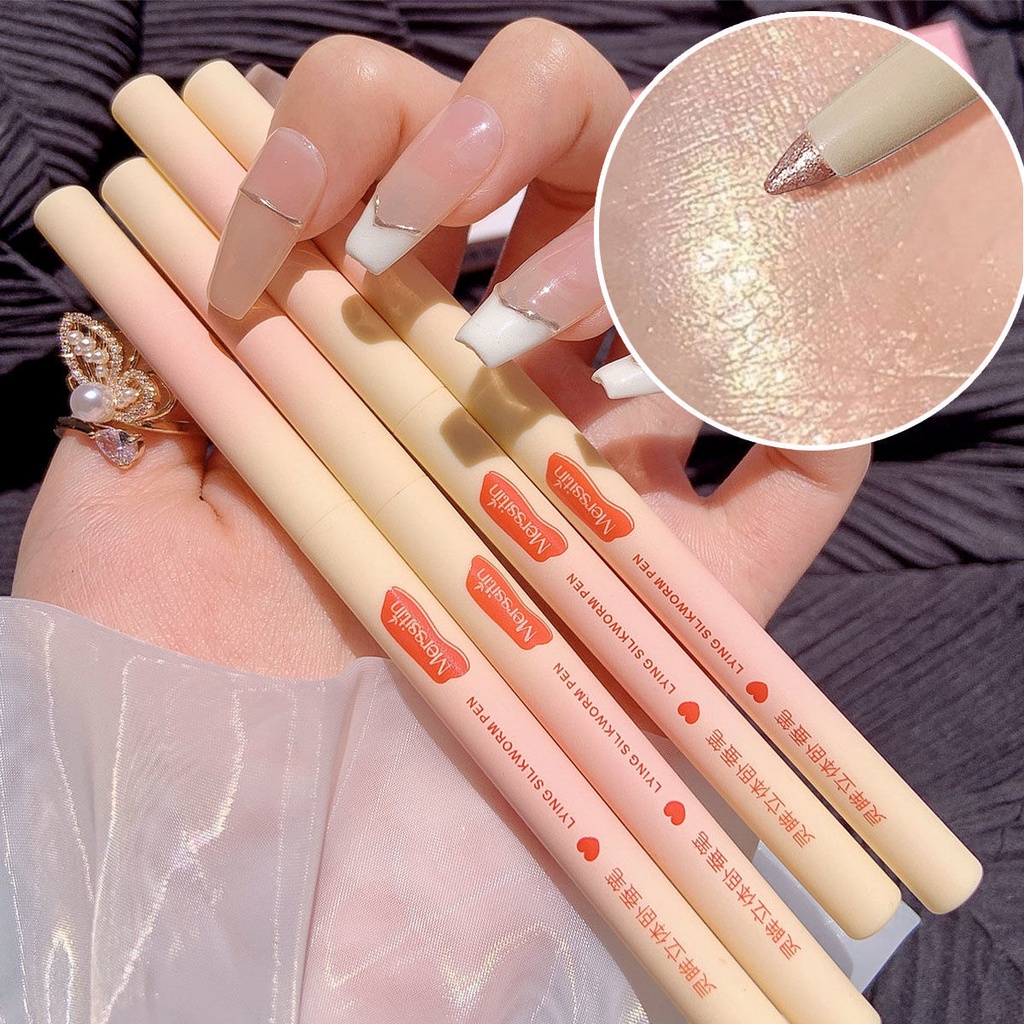 Bút Phấn Mắt Bắt Sáng Mịn Như Tơ Tằm Chống Nước Lâu Trôi Tự Nhiên Quyến Rũ