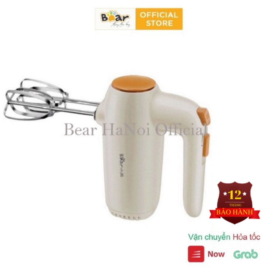 Máy Đánh Trứng Cầm Tay 5 Tốc Độ Bear  Hàng Chính Hãng Bản Quốc Tế Bảo Hành 18 Tháng DDQ-B01K1