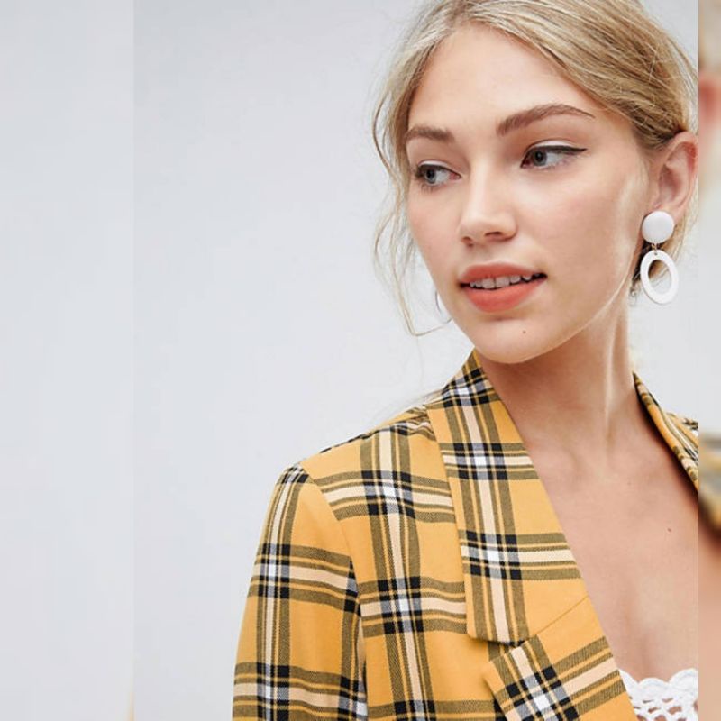 {7 màu} Áo blazer kẻ sọc tay rút Stra.divariu.s xuất dư | BigBuy360 - bigbuy360.vn