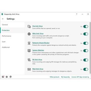 Phần mềm diệt virus Kaspersky Anti Virus (3 Users/1 năm)