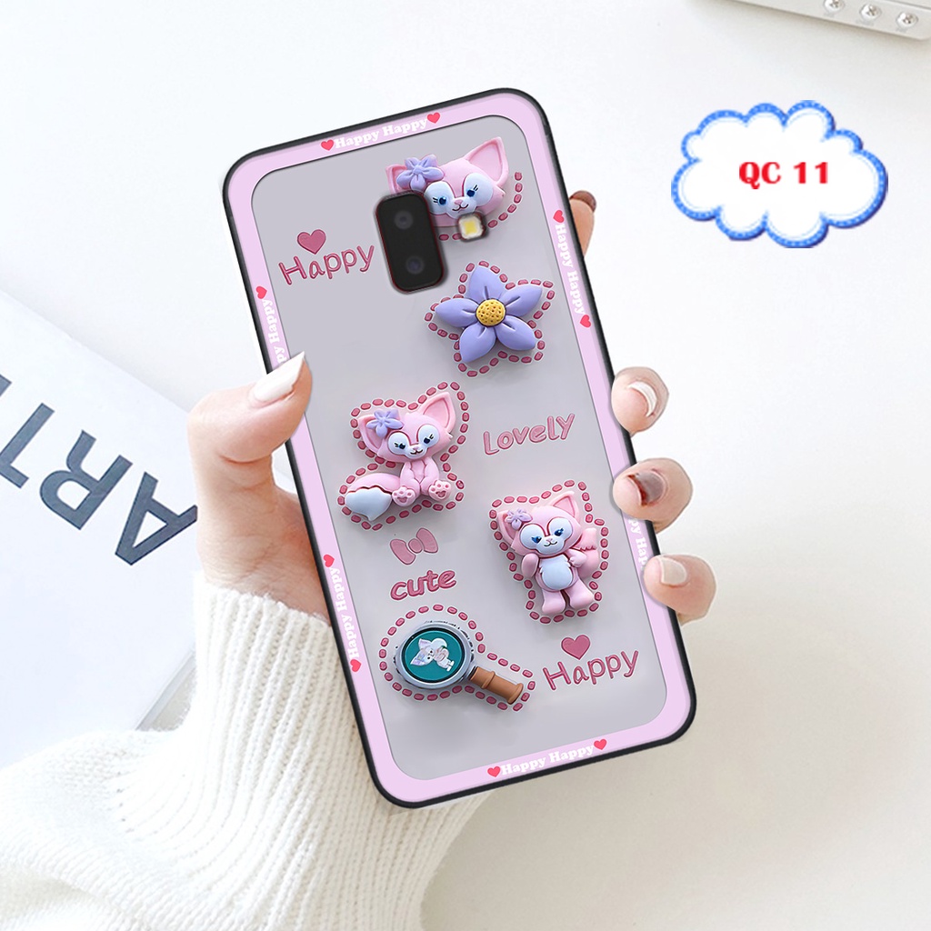 Ốp Samsung J6 2018 / J6 Plus / J6+ in hình hoạt hình cute, dễ thương , đáng yêu