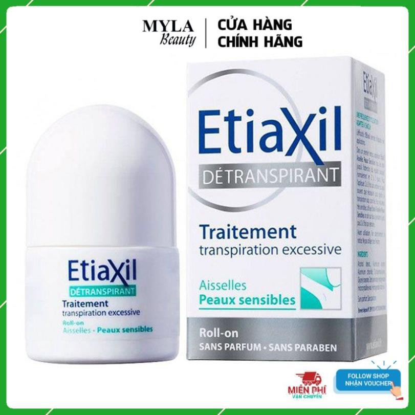 Lăn khử mùi Etiaxil, Lăn nách Etiaxil khử mùi hôi nách hiệu quả suốt 72h - 15ml