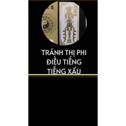 Miếng dán điện thoại linh phù ,tài lộc,may mắn