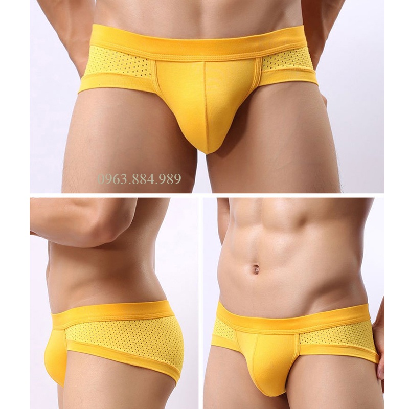 Quần lót nam dạng nửa tam giác, nửa boxer SX.02 chất thun thông khí, nhiều màu thoải mái, thoáng mát cho anh em