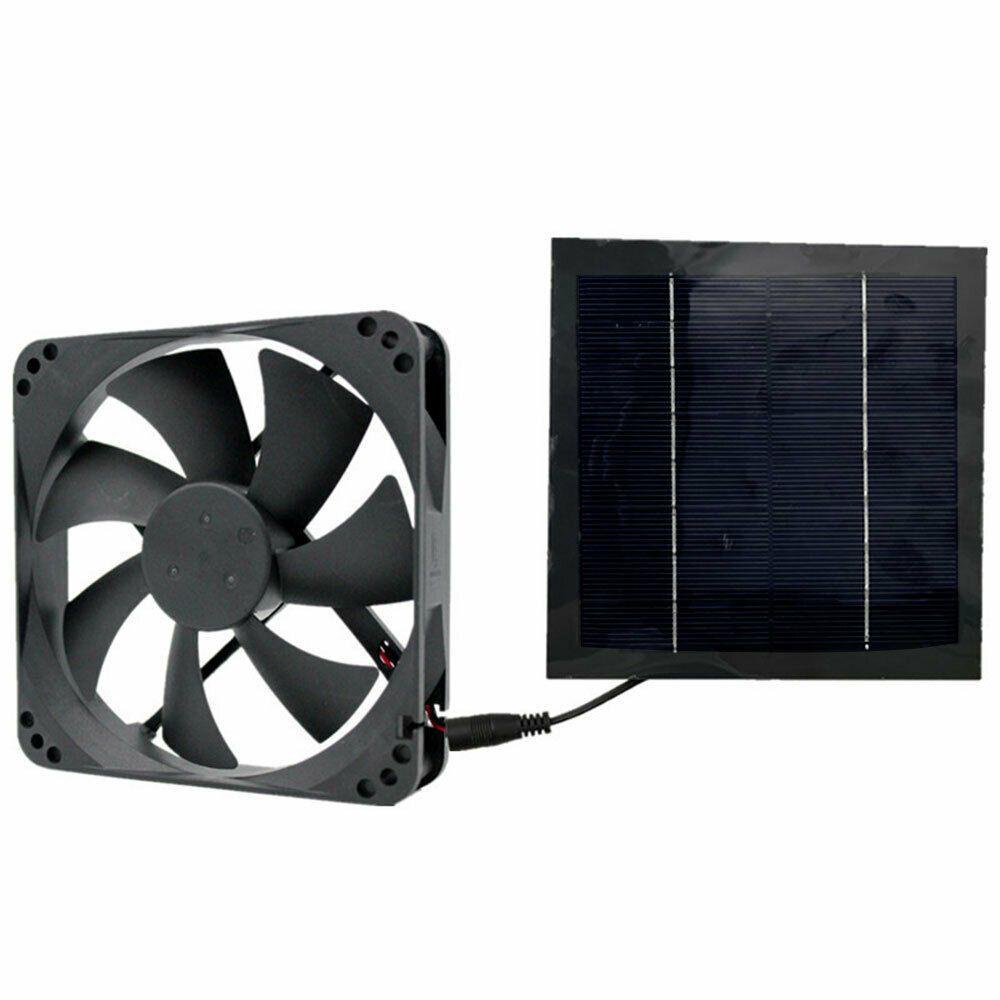 Quạt Cắm Trại Sử Dụng Năng Lượng Mặt Trời 20W Kat1
