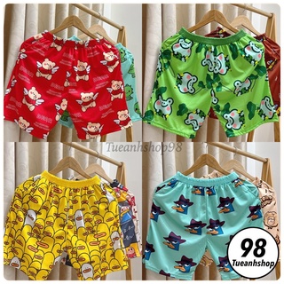 [Mẫu Mới] Quần Short Lửng Cartoon Unisex - Quần cute mặc nhà TUEANHSHOP - ĐÙI HOẠT HÌNH nam nữ Freesize 38-65kg
