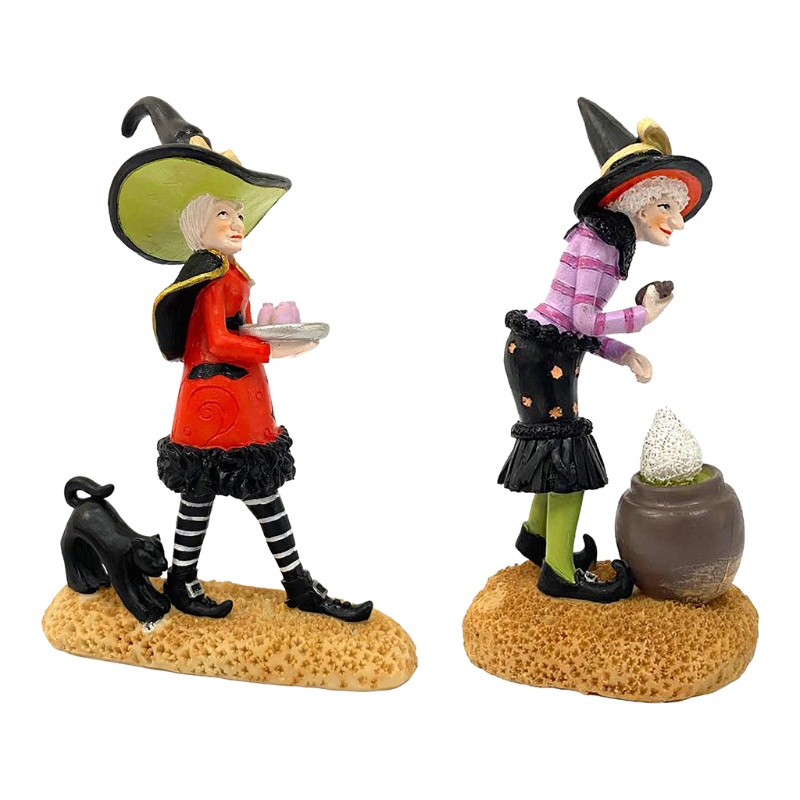 Phù Thủy Trang Trí Halloween Cho Nhà Búp Bê