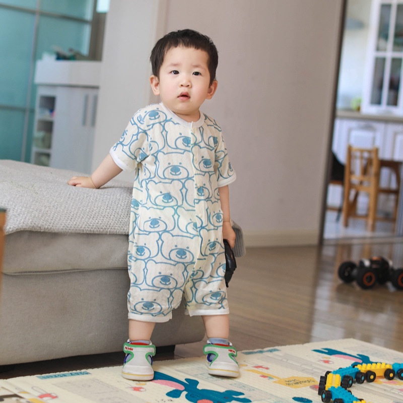 (Có Sẵn, Có Hỏa Tốc) TH01 Bộ Cotton Loại Đẹp Cho Bé, Bodysuit Quảng Châu Cho Bé Yêu