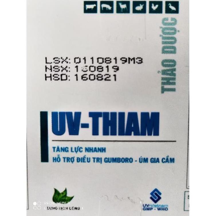 1 HỘP UV THIAM (10 CHAI x 20ML)