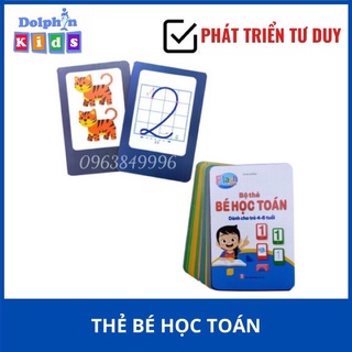 Bộ Thẻ Học Toán Flashcard Cho Bé - Giúp Bé Nhận Biết
