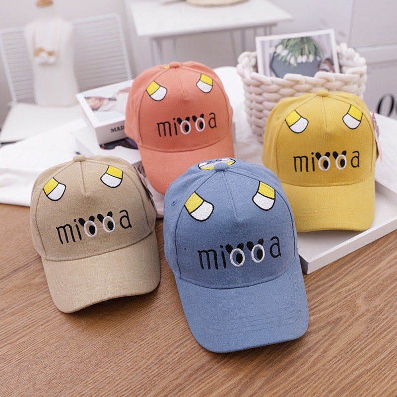 Mũ Lưỡi Trai In Chữ Cho Bé