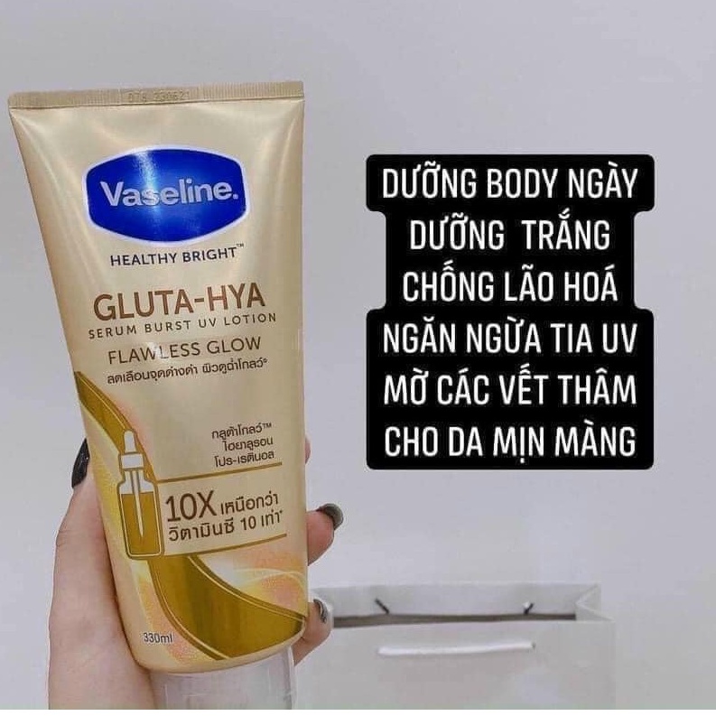 Dưỡng thể trắng da Vaseline