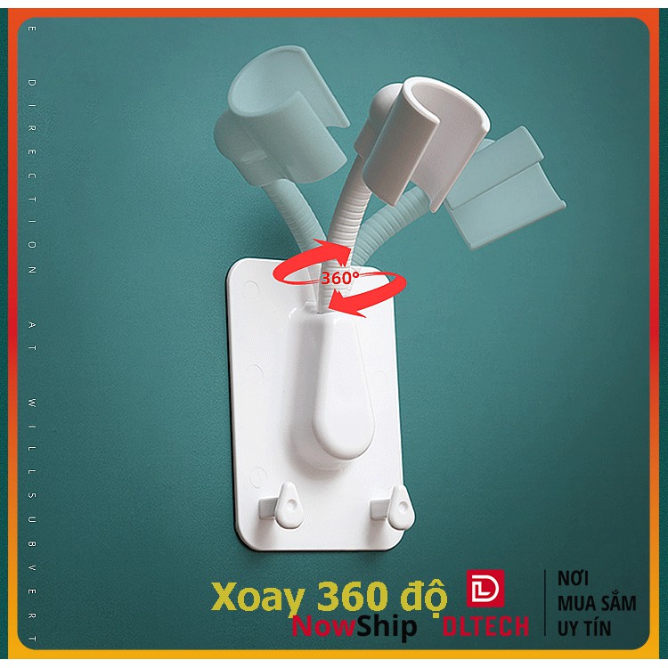 Giá đỡ vòi hoa sen gắn tường có thể xoay 360 Độ giá đỡ vòi sen RY130 DL TECH