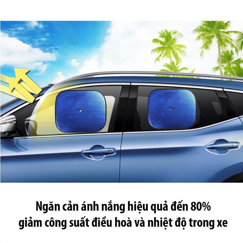 [Mã LIFEAU5SALE giảm 20k đơn 50k] Tấm Chắn Nắng Ô Tô - Tấm Che Nắng Ô Tô Loại Dày, Tráng Bạc Chống Nóng Hiệu Quả