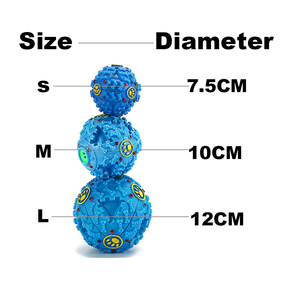 Đồ Chơi Cho Chó Tương Tác Cho Thú Cưng Ăn Cắn Bóng Cho Chó Làm Sạch Răng Nhai Cắn Âm Thanh Cho Chó Đồ Chơi Cho Thú Cưng Bền Bỉ