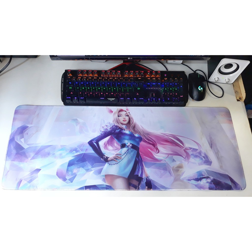 Miếng lót chuột game tướng Ahri LMHT